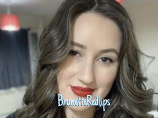 BrunetteRedlips